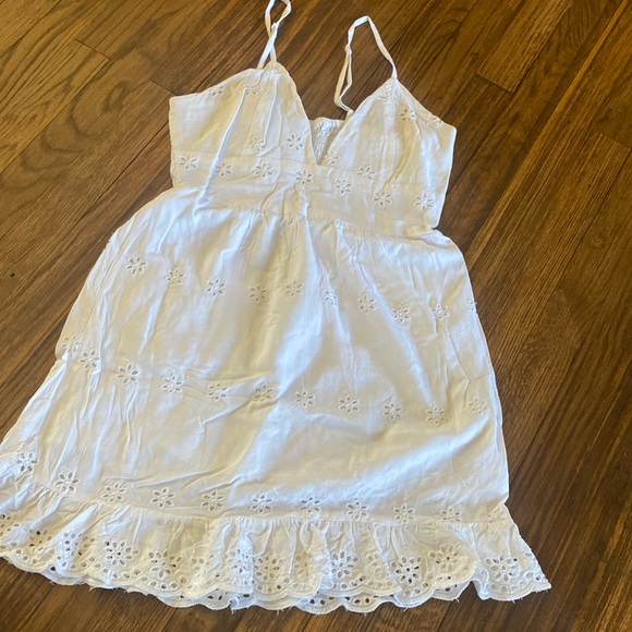 White Eyelet cami dress Jessica Simpson - Picture 1 of 5